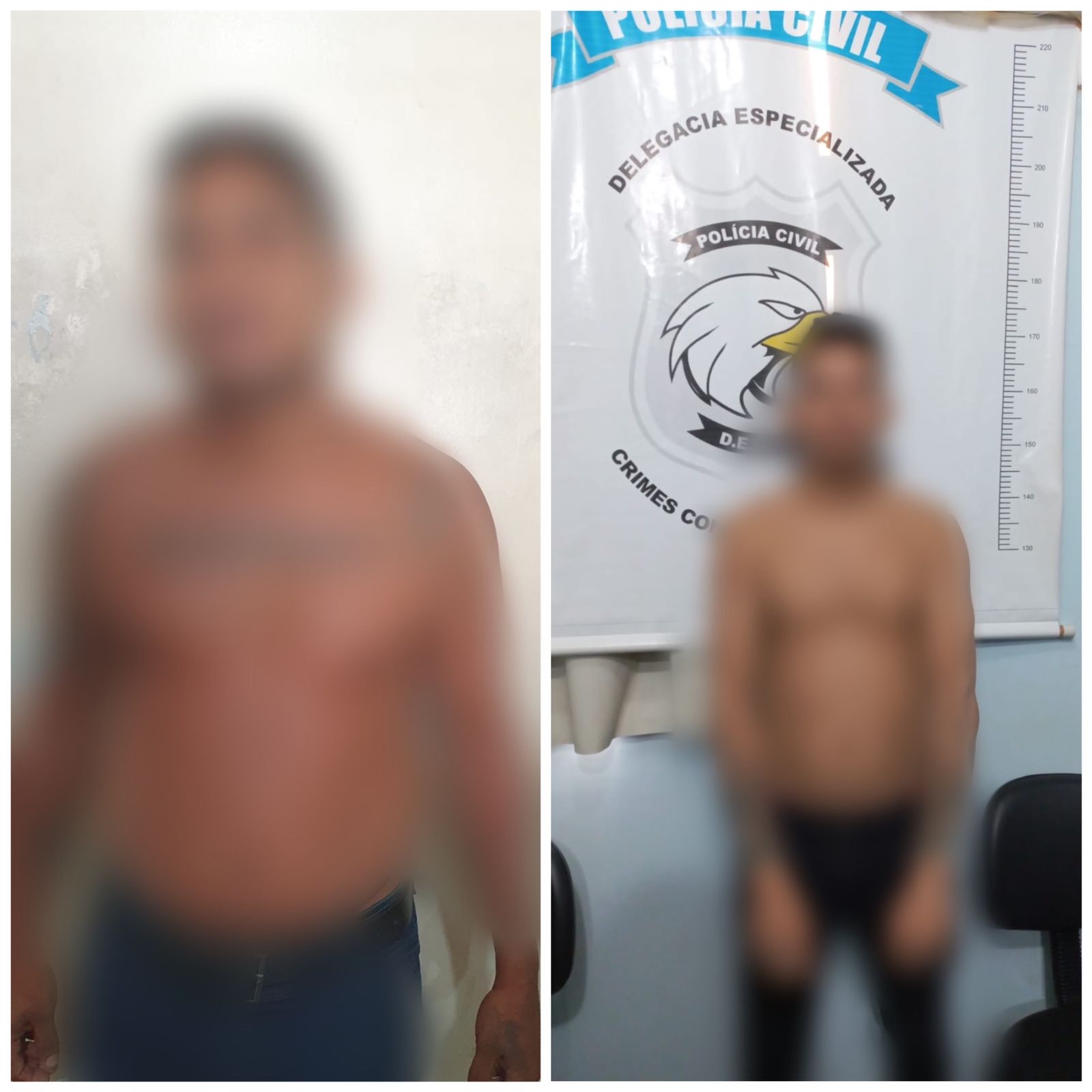 EM MACAPÁ, POLÍCIA CIVIL PRENDE INDIVÍDUO CONDENADO JUDICIALMENTE POR HOMICÍDIO E INDIVÍDUO ACUSADO POR ROUBO, EXTORSÃO, CORRUPÇÃO DE MENOR E POR INTEGRAR GRUPO CRIMINOSO